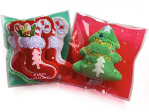 Christmas Tree and Stockings Catnip Toys